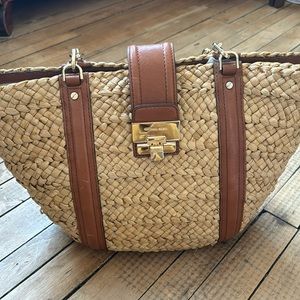Michael Kors Straw bag